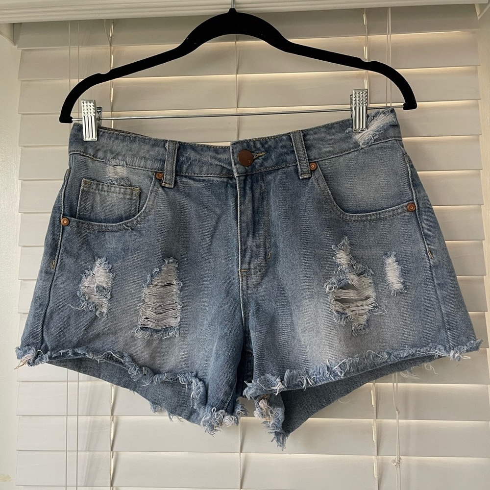 Cotton On - denim shorts size 6 - used